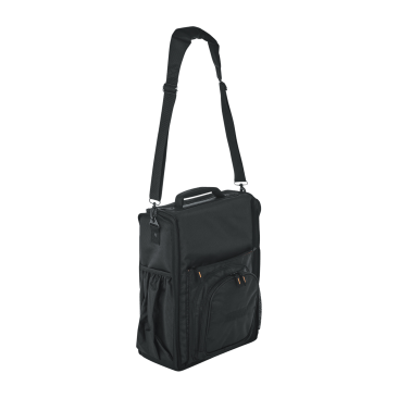 G-CLUB SERIES CARRY BAG FOR LARGE DJ CD PLAYERS OR 12" DJ MIXERS WITH HEADPHONE STORAGE.